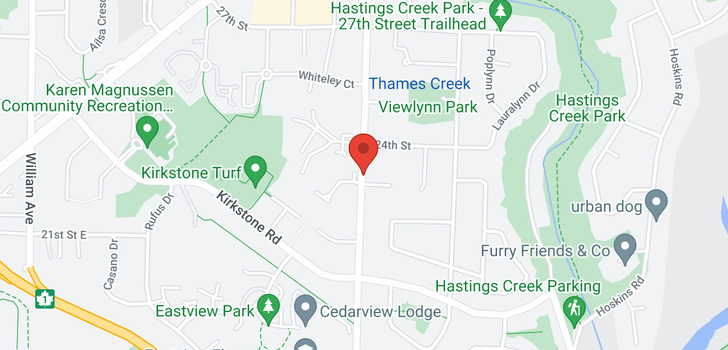 map of 405 2325 EMERY COURT